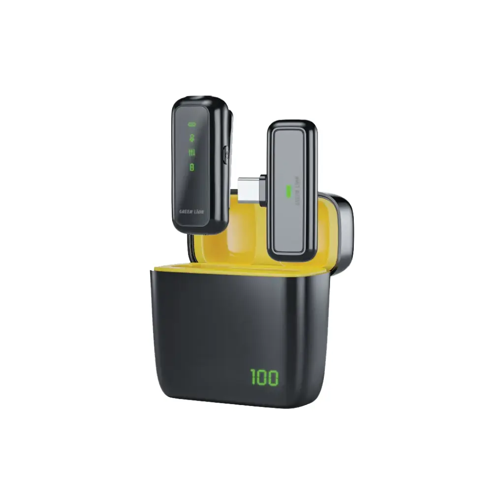 Green Lion 65X Microphone for Type C Black Green Lion 65X Microphone for Type C Black